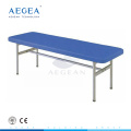 Tabela portátil da massagem da cama do tratamento do aço inoxidável do quadro do metal AG-ECC04